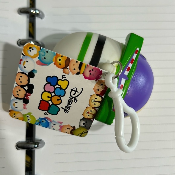Disney Tsum Tsum‎ - Toy Story Buzz Lightyear Squeezable Scent Keychain Clip NWT - Picture 5 of 13